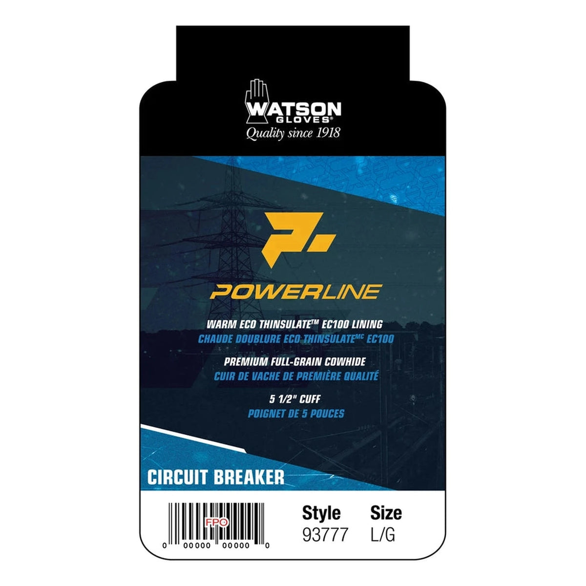Watson Circuit Breaker Leather Gloves – Leather Work Gloves