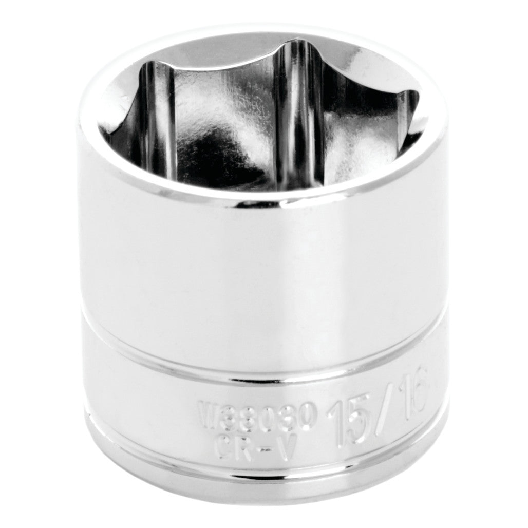 Douille Performance Tool W38030, entraînement 3/8 po, 15/16 po, 6 pans