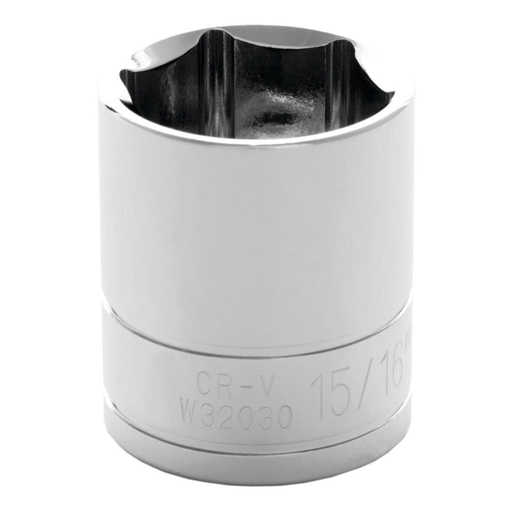 Douille Performance Tool W32030, entraînement 1/2 po, 15/16 po, 6 pans