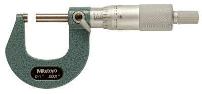 Micromètre d'extérieur Mitutoyo 103-260, 0 à 1 po, 0,0001 po