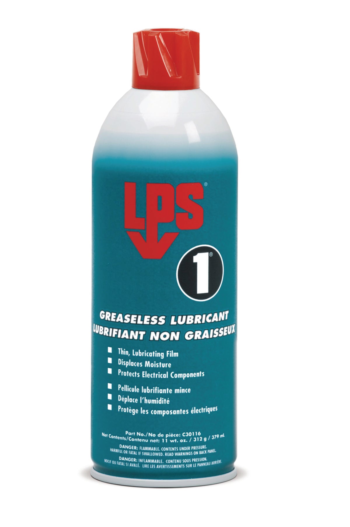 Lubrifiant sans graisse LPS 1, film sec, NSF H2, aérosol de 312 g