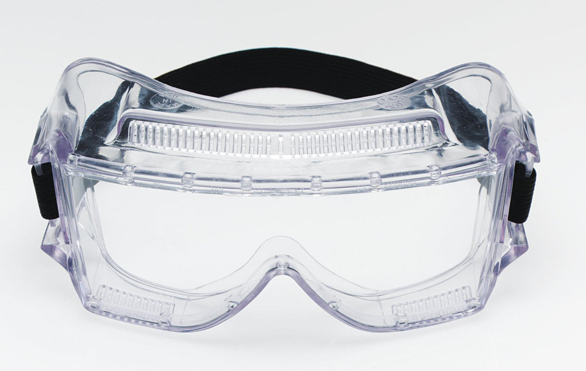 Lunettes-masque ventilées 3M 40301-00000-10, lentille claire antibuée, serre-tête élastique
