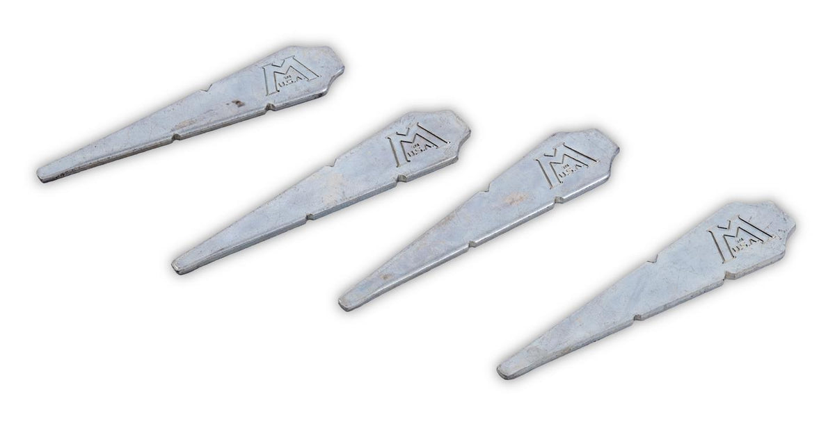 Broches de cordeau traditionnelles, sac de 4, Marshalltown 11735