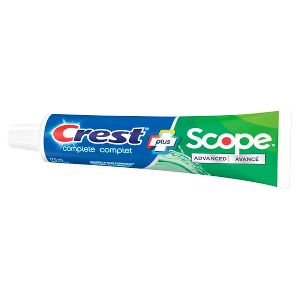 Crest Complete Plus Scope Advanced Active Foam - Toothpaste - 5 x 170ml Pack