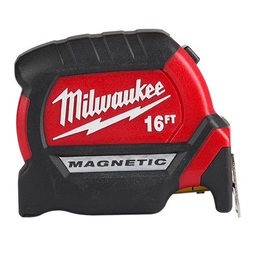 Mètre ruban magnétique compact à lame large Milwaukee 48-22-0316, 16 pi