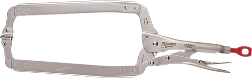 Serre-joint en C verrouillable à mors pivotants Milwaukee 48-22-3520, 18 po