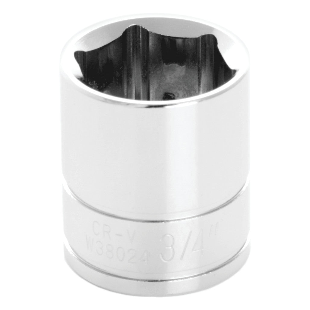 Douille Performance Tool W38024, entraînement 3/8 po, 3/4 po, 6 pans