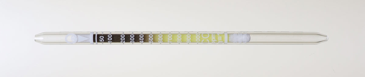 Tube détecteur CO Gastec n° 1L, 2,5–2000 ppm, boîte de 10
