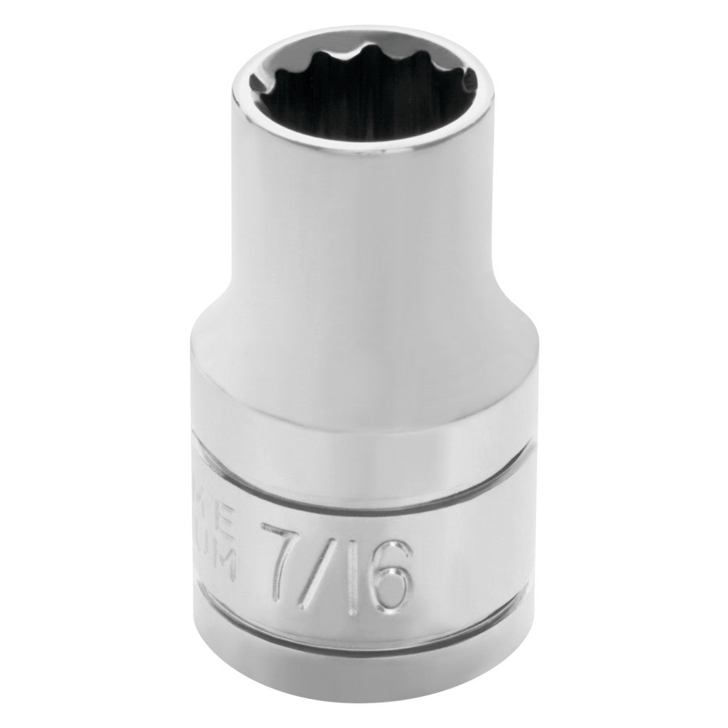 Douille Performance Tool W32514, entraînement 1/2 po, 7/16 po, 12 pans