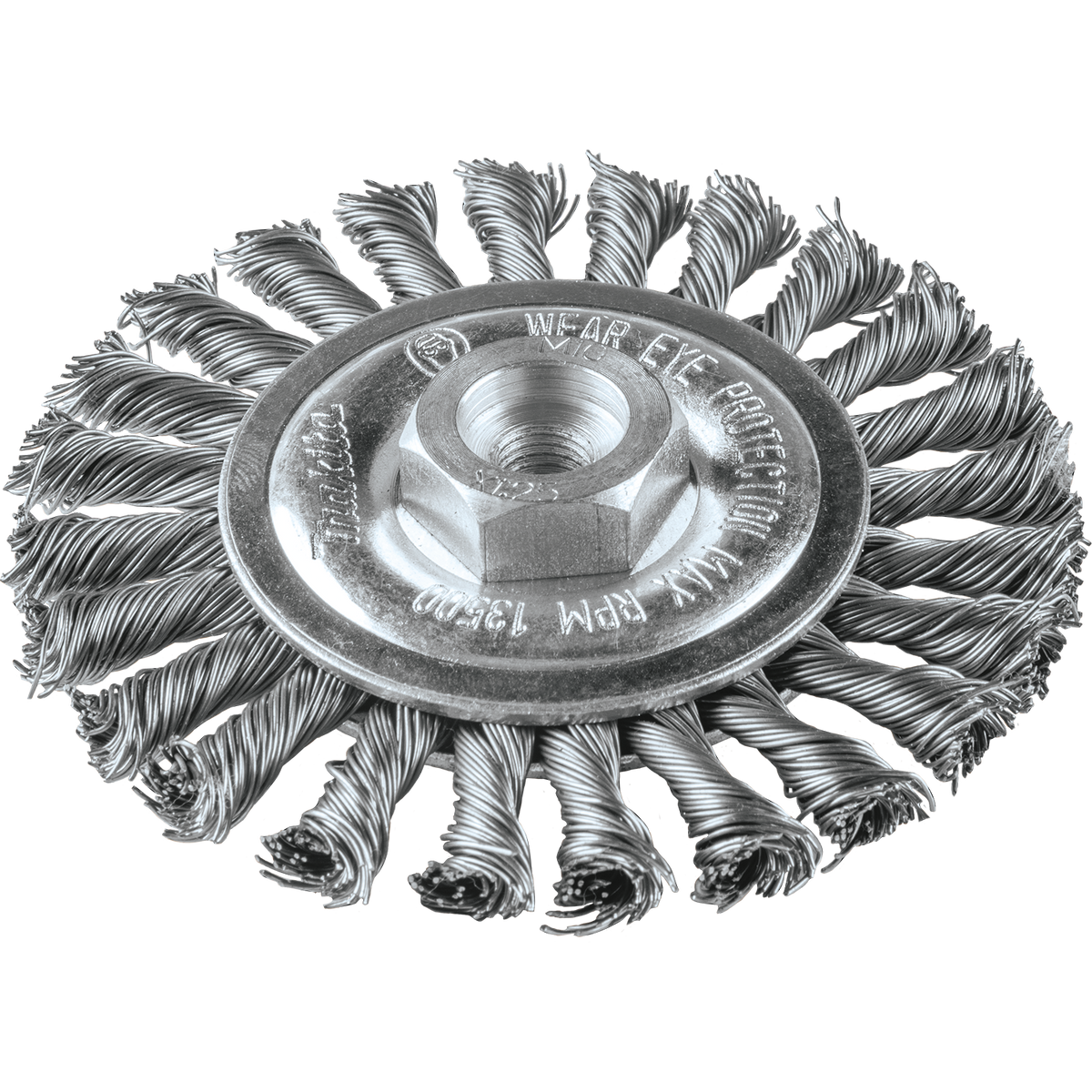 Brosse circulaire métallique Makita A-98550, 4 po, M10 x 1,25