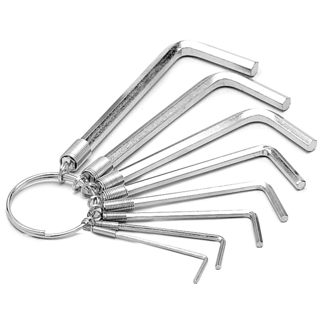Jeu de 8 clés Allen métriques Performance Tool W1113C, 2 to 10 mm