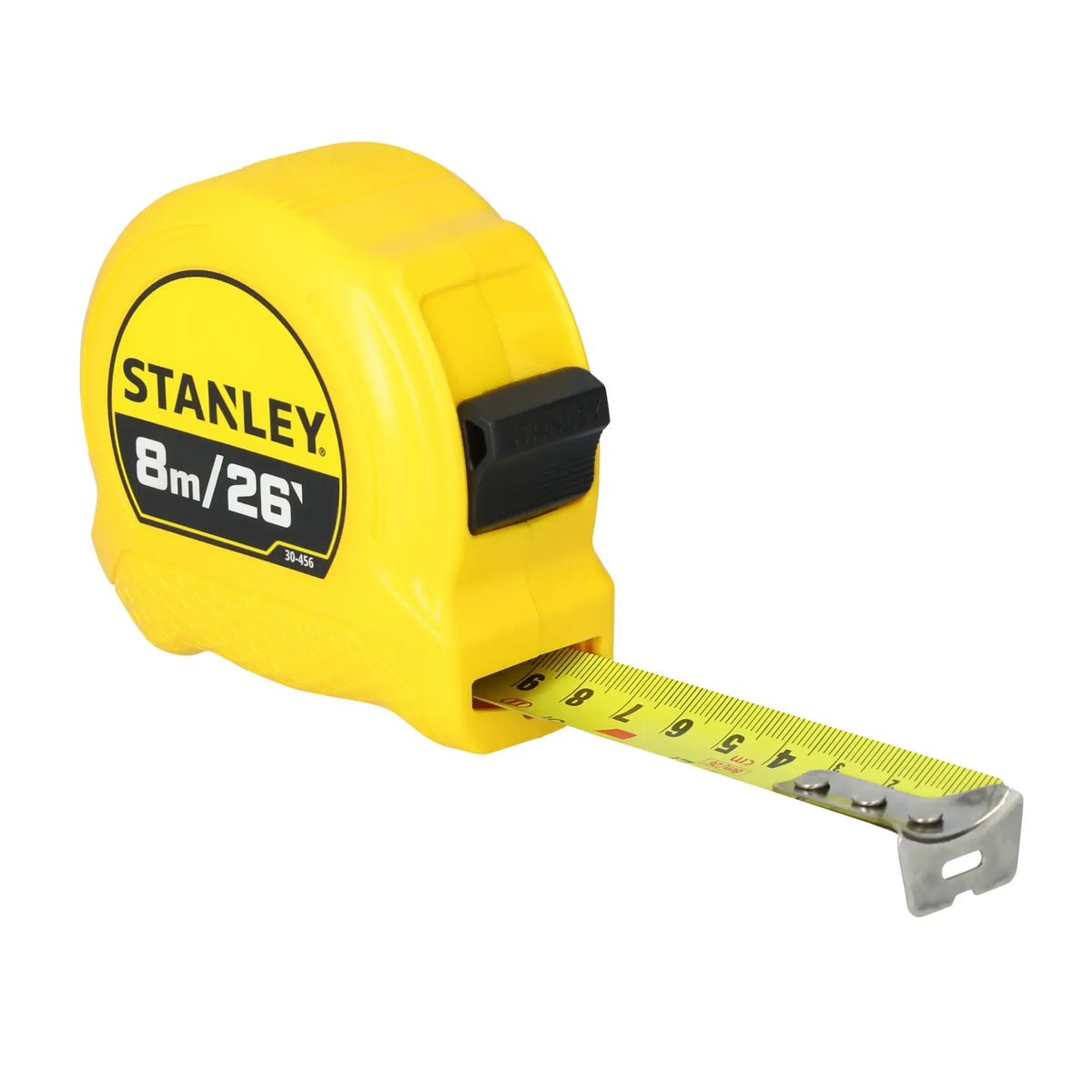 Ruban à mesurer de 8 m / 26 pi, lame en mètres et en pieds, Stanley 30-456