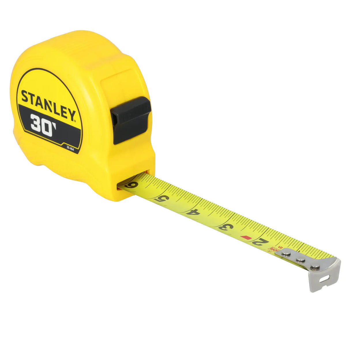 Ruban à mesurer de 30 pi, lame en acier à revêtement polymère, Stanley 30-464