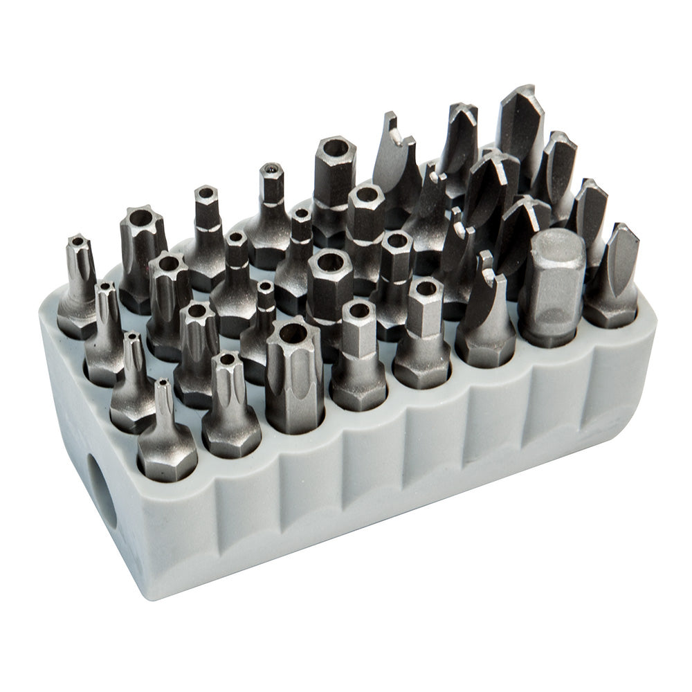 Jeu de 32 embouts antivol Klein Tools 32525 avec bloc de rangement