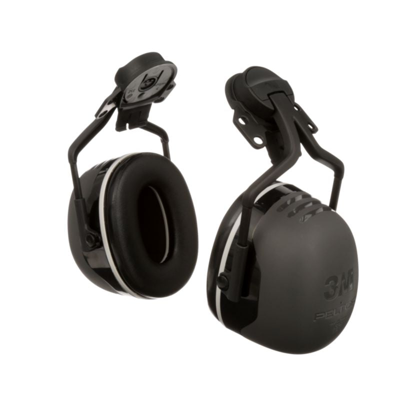 Coquilles antibruit fixées au casque 3M Peltor X5P5E, isolées électriquement, NRR 31 dB