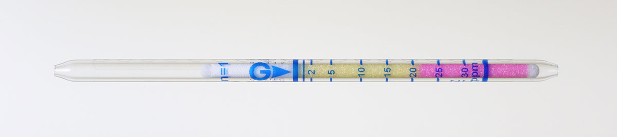 Tube détecteur NH3 Gastec n° 3L, 0,5–78 ppm, boîte de 10