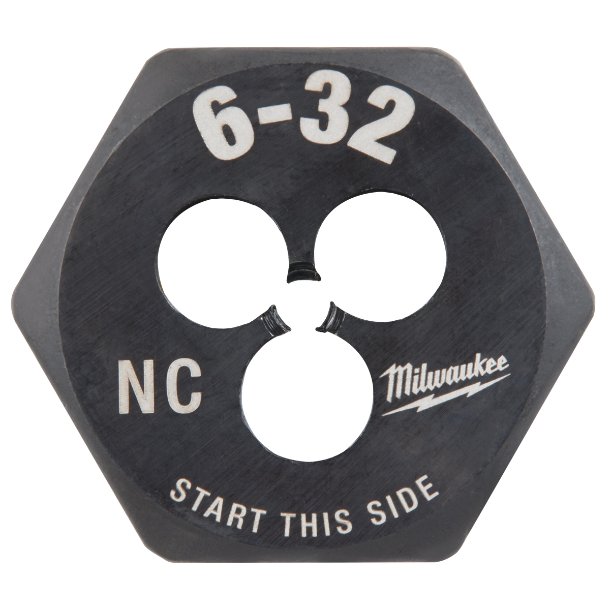 Filière hexagonale Milwaukee 49-57-5315, 6-32 NC, hexagone 1 po