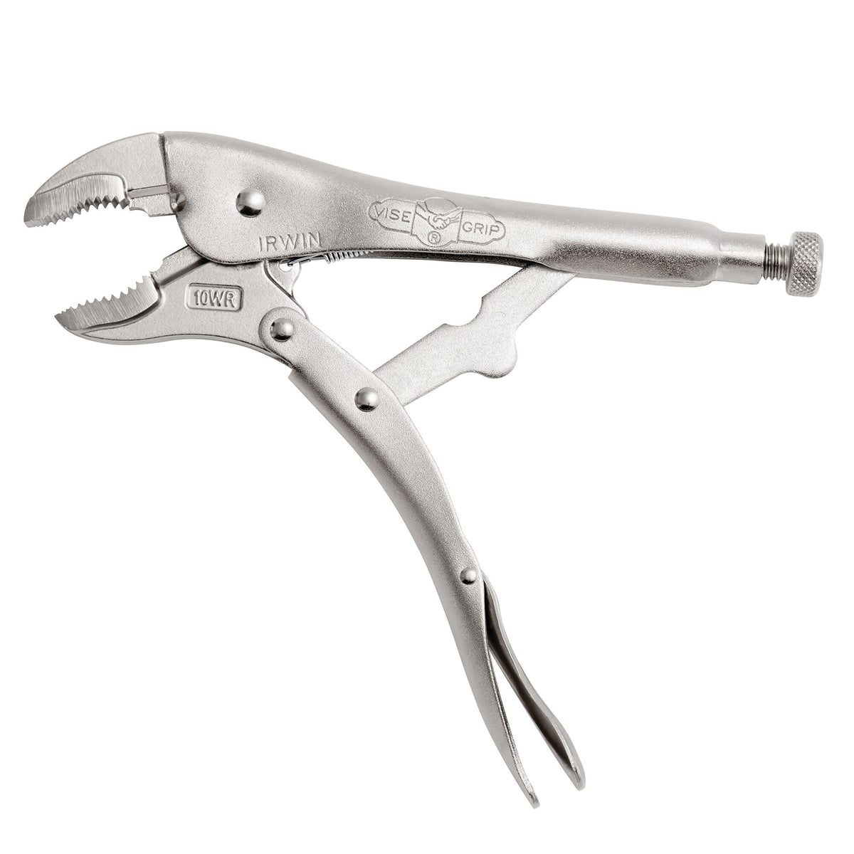 Pince-étau Irwin Vise-Grip 502L3 Original à mâchoires courbes avec coupe-fil, 10 po