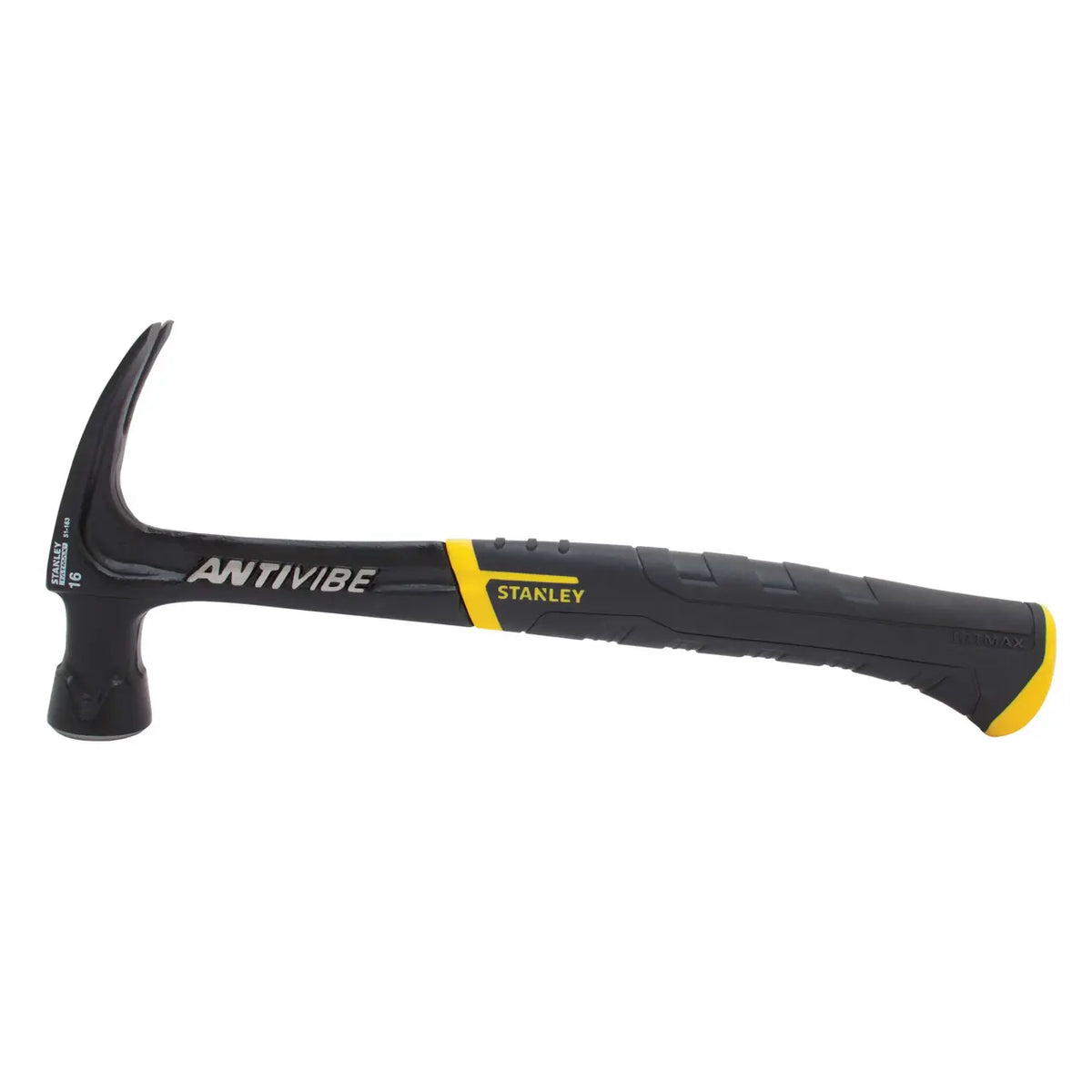 Marteau à panne fendue droite Stanley 51-163, 16 oz