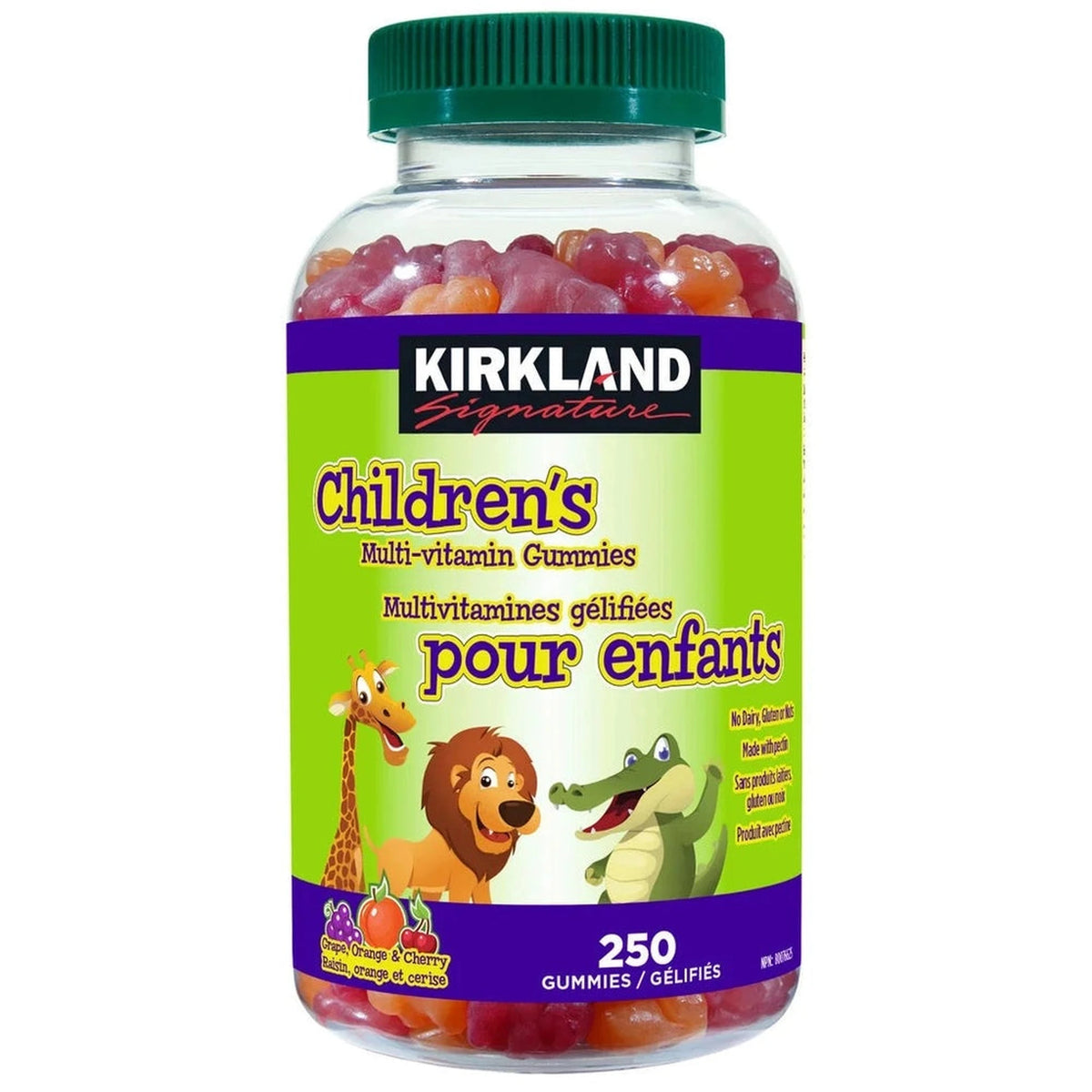 Kirkland Signature Multivitamines Enfants – 250 Gommes