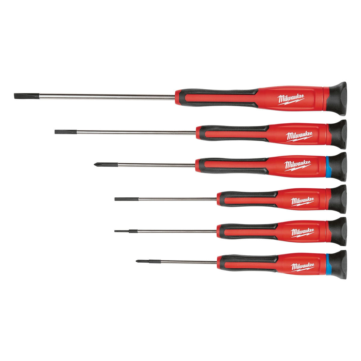 Jeu de tournevis de précision Milwaukee 48-22-2606, 6 pièces, avec étui