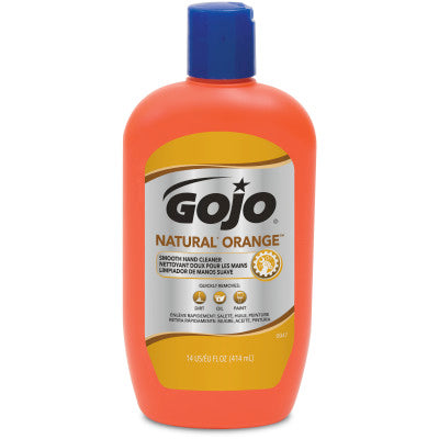 Nettoyant doux pour les mains GOJO Natural Orange, flacon souple de 414 mL (0947-12)