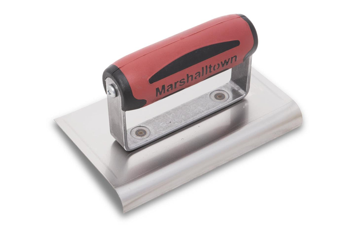 Bordureuse à main Marshalltown 156SSD, bouts arrondis, 6 x 4 po, acier inoxydable