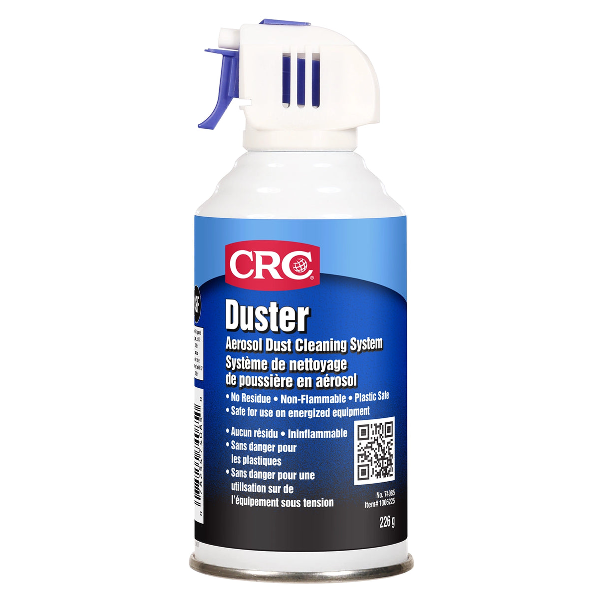 Système de nettoyage de poussière en aérosol CRC Duster, 226 g