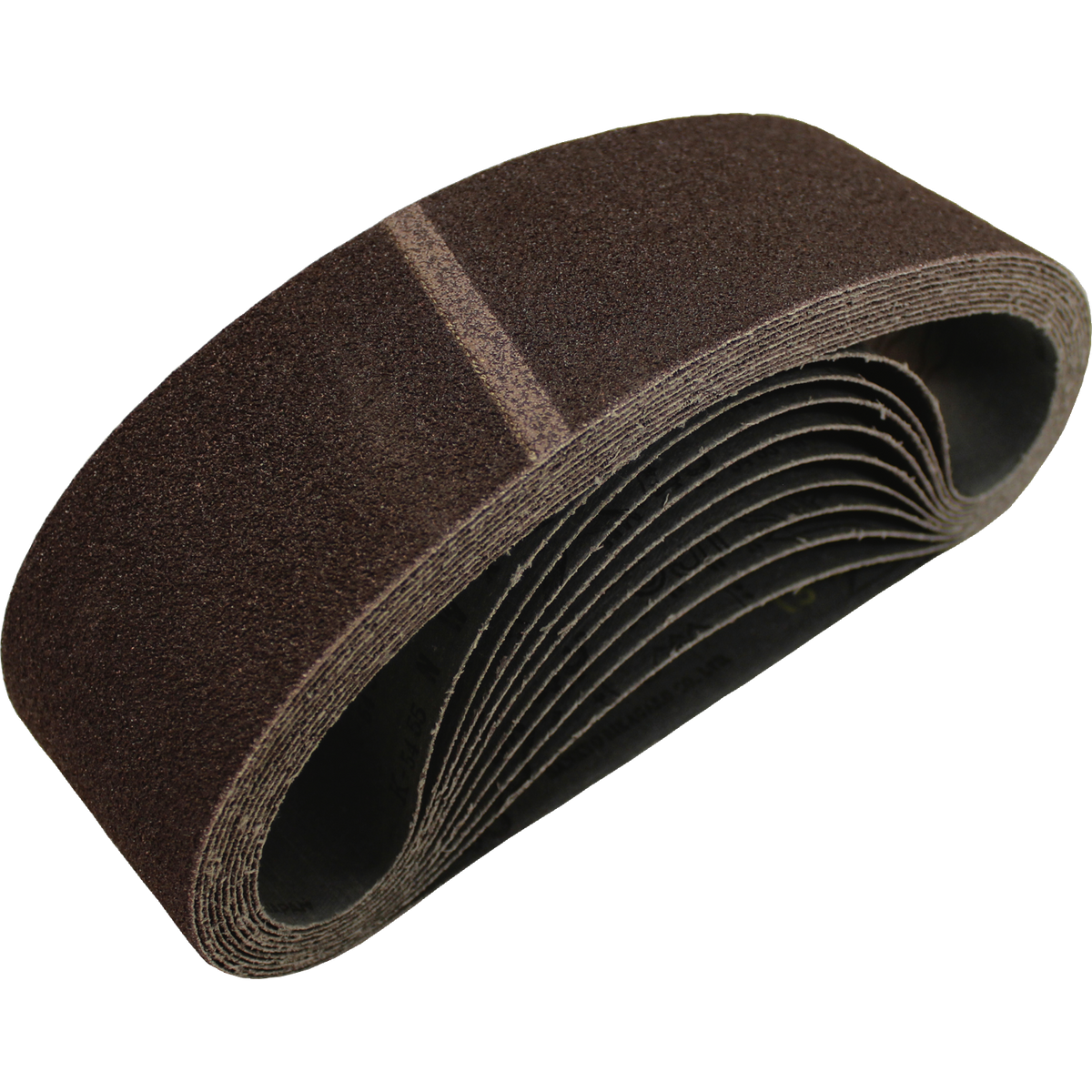 Bandes abrasives Makita 742312-8E, 3 po x 24 po, grain 120, paquet de 10