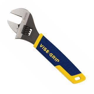 Clé à molette Irwin Vise-Grip 2078610, 10 po, chrome-vanadium, poignée ProTouch