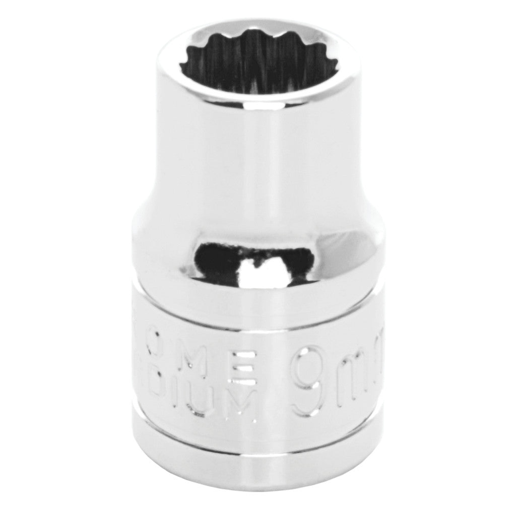 Douille métrique à 12 pans Performance Tool W38809, carré 3/8 po, 9 mm
