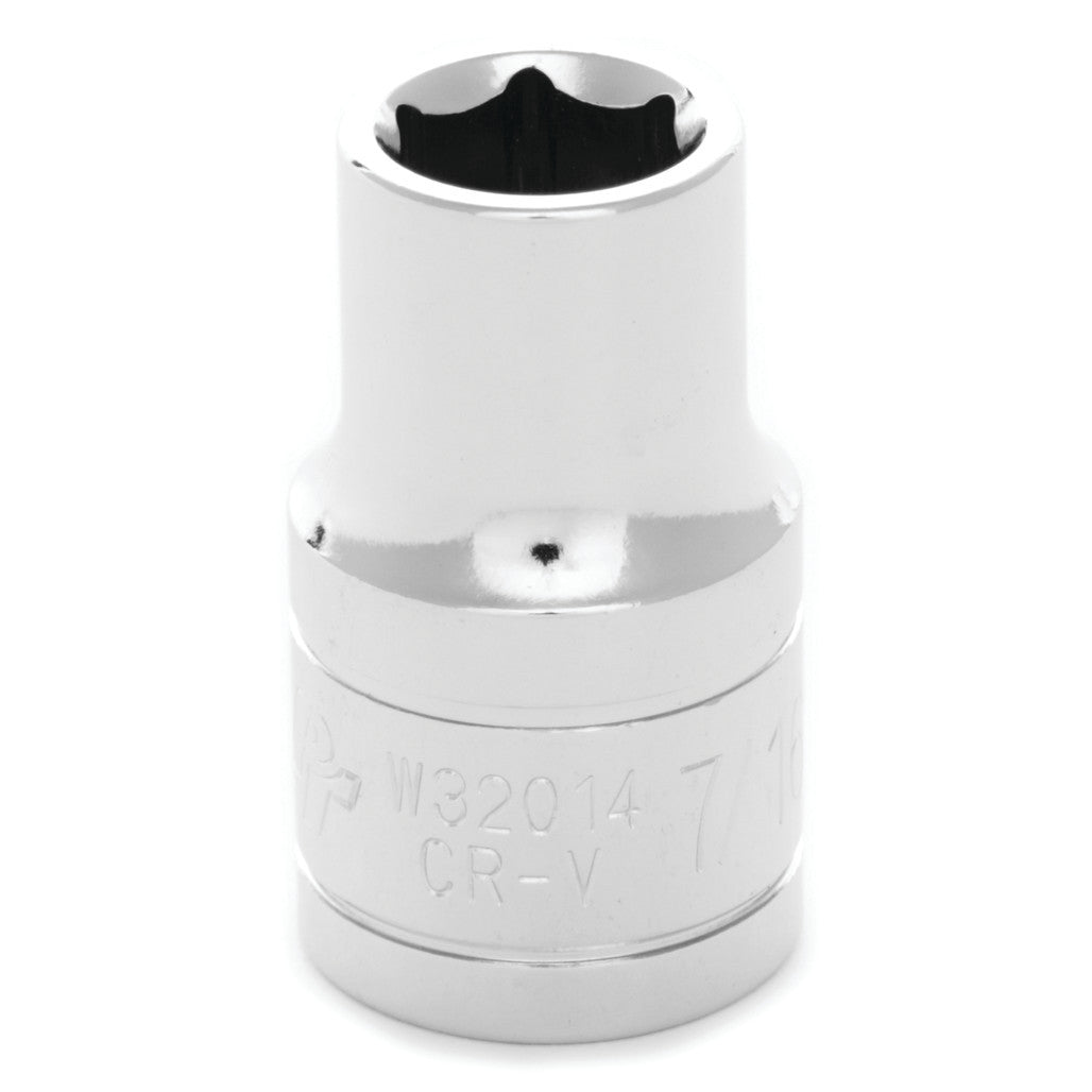 Douille Performance Tool W32014, entraînement 1/2 po, 7/16 po, 6 pans