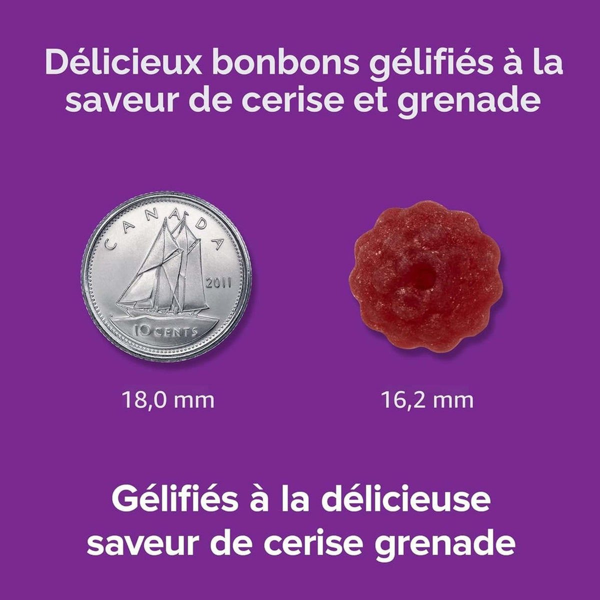 Webber Naturals Mélatonine 10mg Gommes – Cerise & Grenade – 100 Gommes