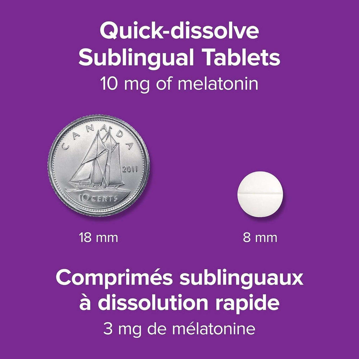 Webber Naturals Melatonin 10mg Maximum Strength – 150 Tablets