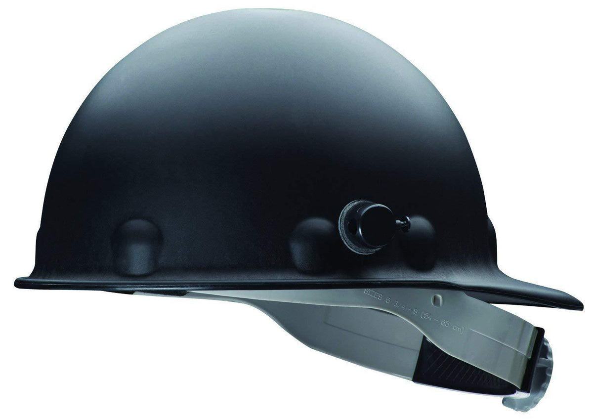 Casque Fibre-Metal P2AQRW11A000, style casquette, fibre de verre, noir