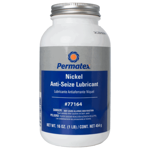 Lubrifiant antigrippant au nickel Permatex, bouteille de 454 g (1 lb), jusqu'à 1316 °C