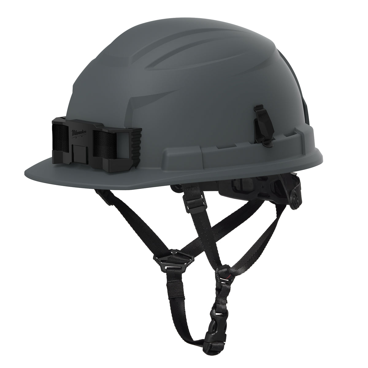 Casque de sécurité non ventilé Milwaukee 48-73-1535, gris, visière avant