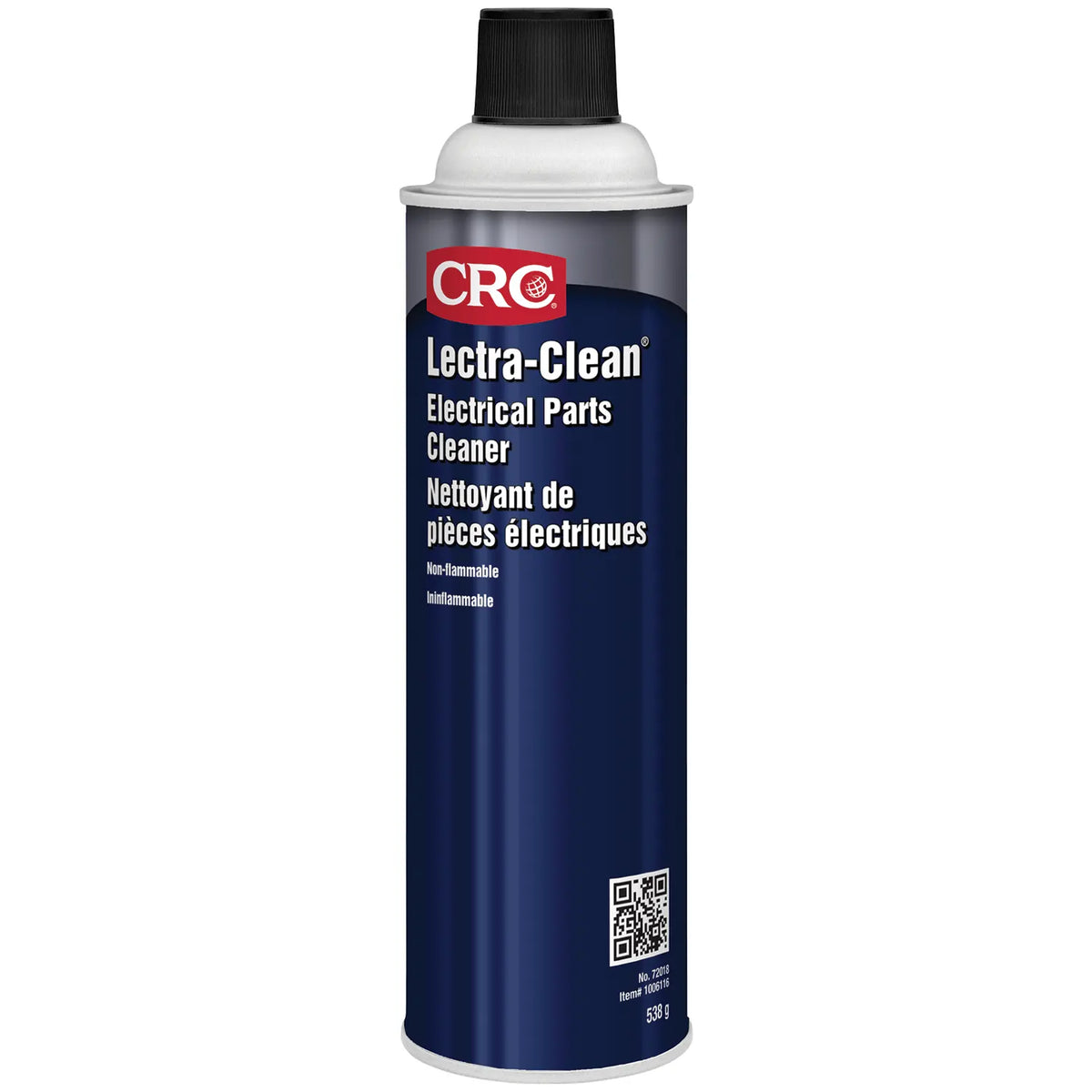 Dégraisseur robuste pour pièces électriques CRC Lectra-Clean, aérosol de 538 g