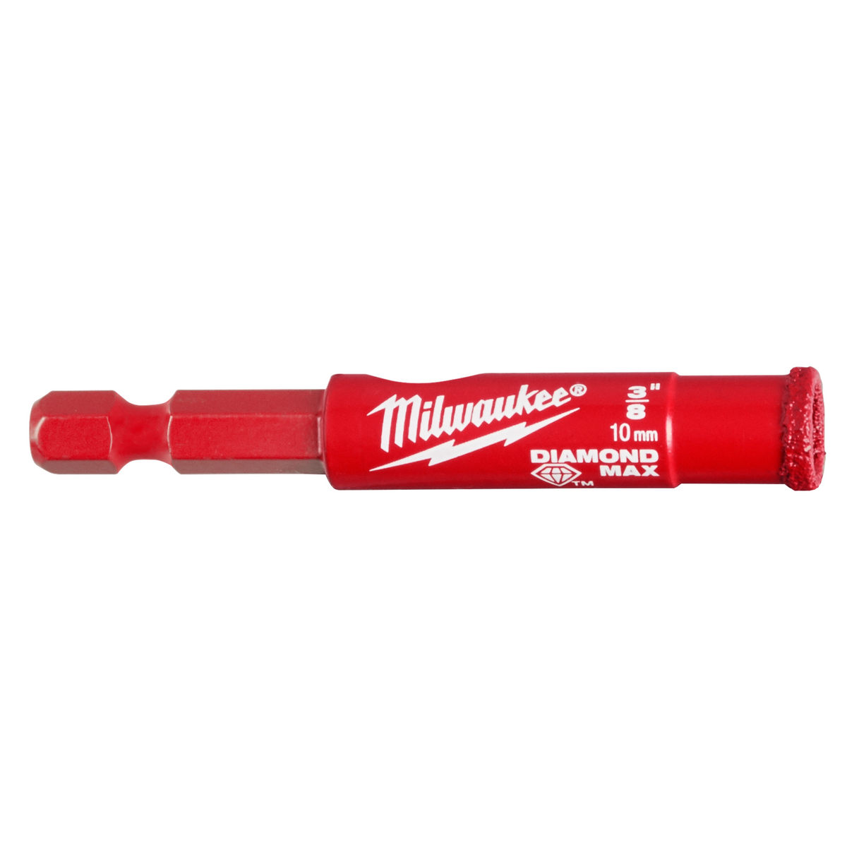 Scie cloche diamantée à tige Milwaukee 49-56-0509, 3/8 po