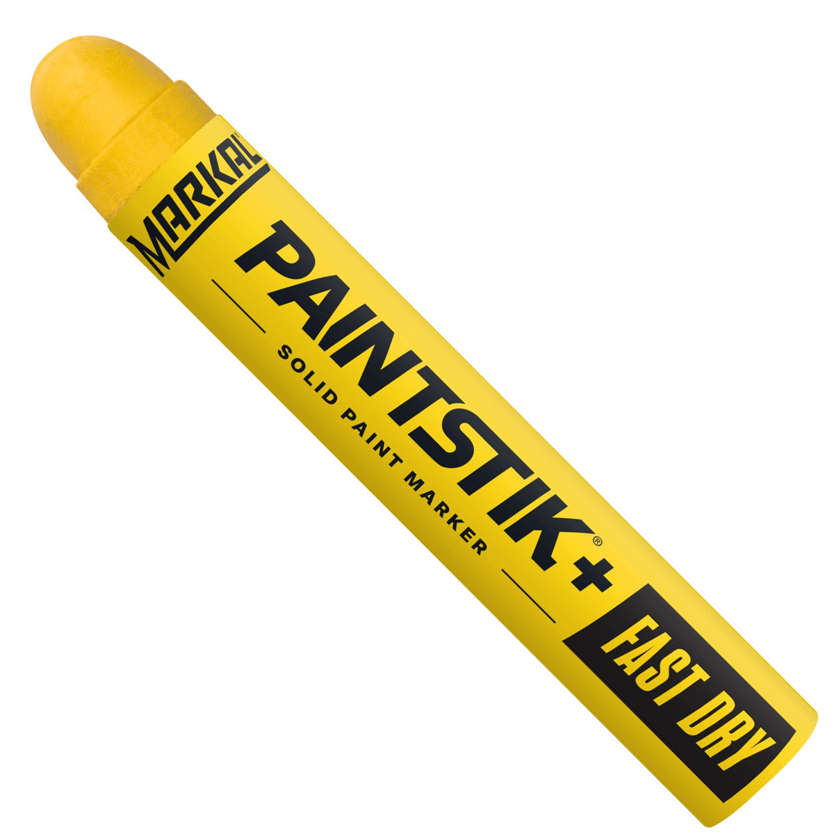 Crayon de peinture solide Markal Paintstik+ Fast Dry, jaune, 11/16 po (17 mm)