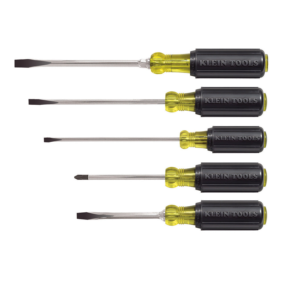 Jeu de 5 tournevis plats et Phillips Klein Tools 85075