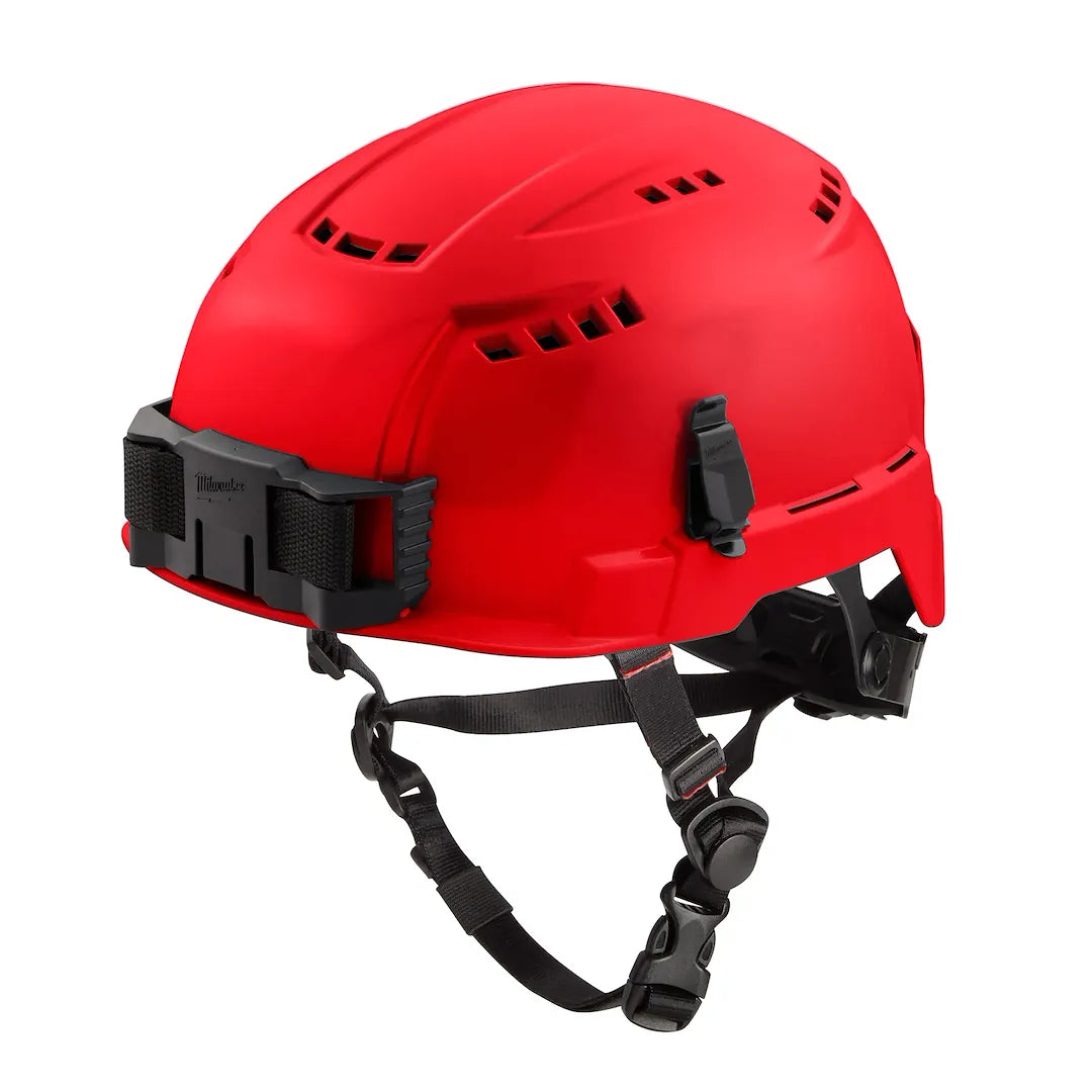 Casque de sécurité ventilé sans visière Milwaukee 48-73-1308, classe C, rouge