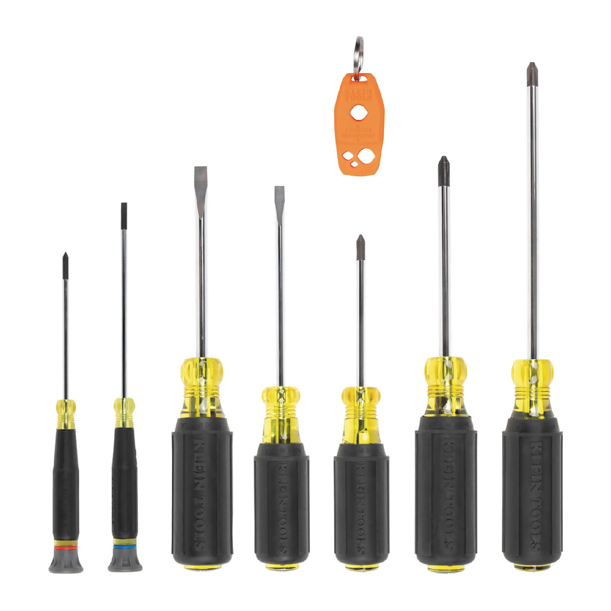 Jeu de tournevis polyvalents Klein Tools 85808, 8 pièces