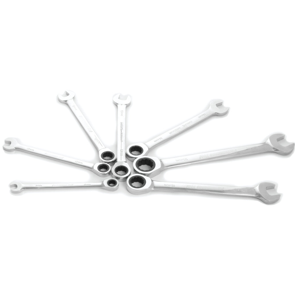 Jeu de 7 clés à cliquet métriques Performance Tool W30631
