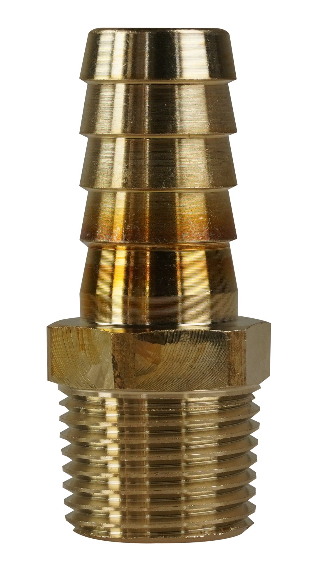 Adaptateur cannelé en laiton Sioux Chief, cannelure 1/2 po x filet mâle 3/8 po