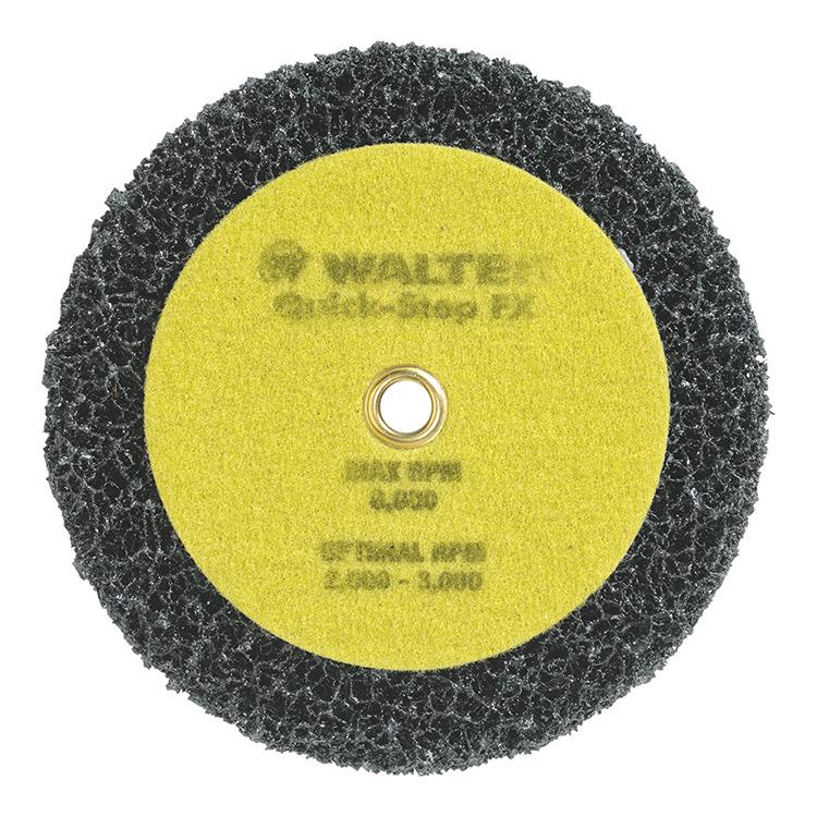 Disque de nettoyage de surface Walter 07-X845, 4-1/2 po, oxyde d’aluminium