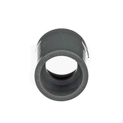 Manchon de conduit PVC Carlon CPLG-050-V2, 1/2 po, Schedule 40, gris