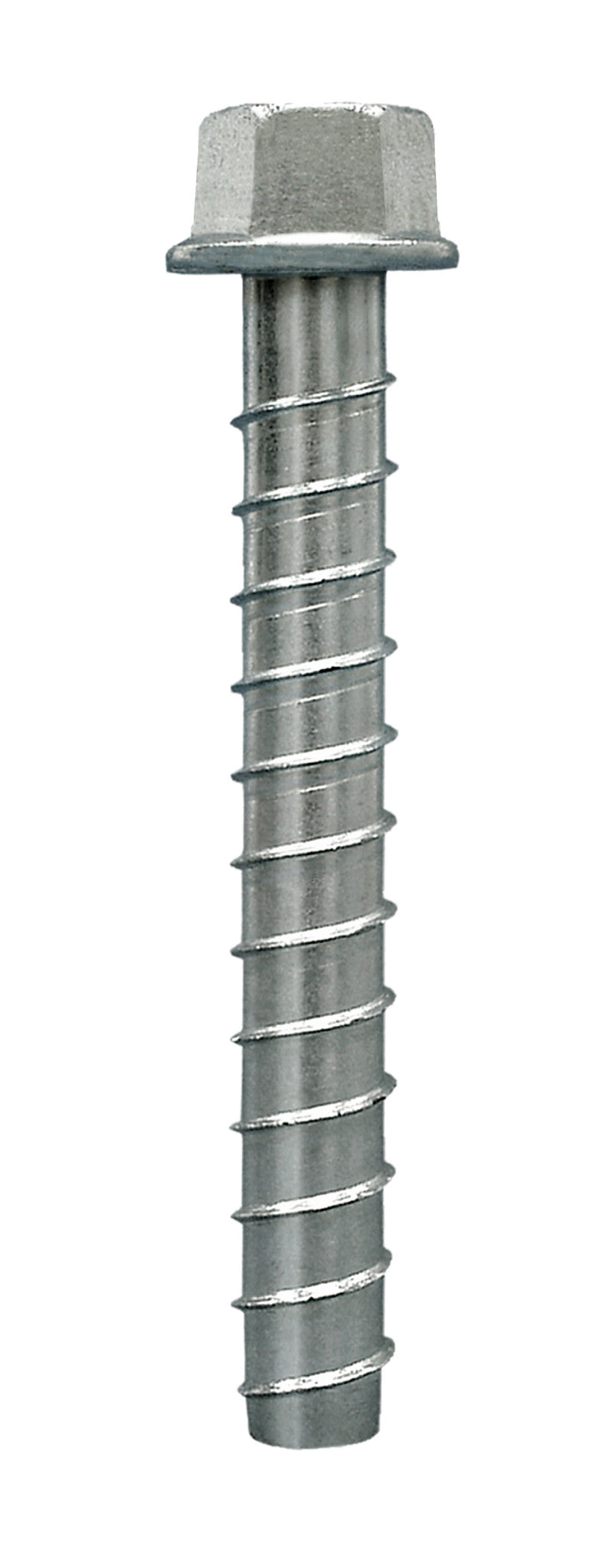 Ancrage à vis Simpson Strong-Tie Titen HD THD37300H zingué à tête hexagonale, 3/8 x 3 po (9,5 x 76 mm), vendu à l’unité