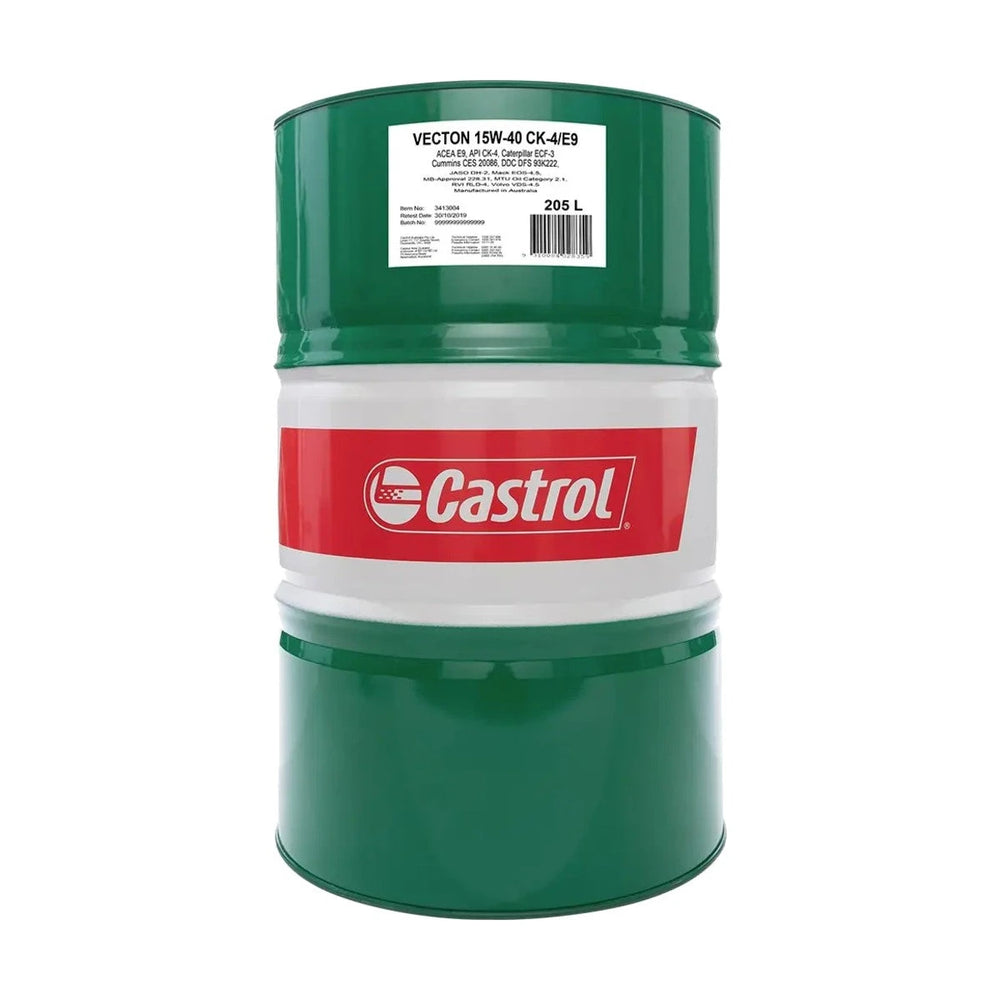 Huile moteur diesel CRB-Multi CK-4 15W40 – Fût 208.2 L – Castrol