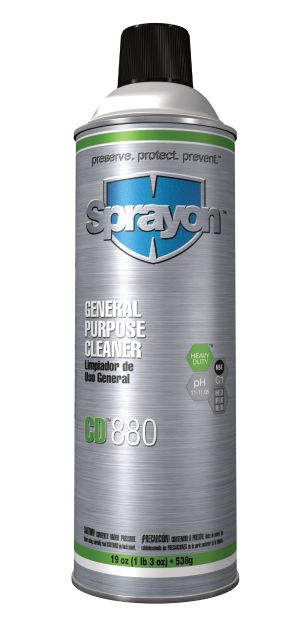 Nettoyant tout usage Sprayon CD880, aérosol moussant de 19 oz (538 g)